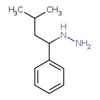 (3-methyl-1-phenylbutyl)hydrazine