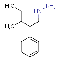 (3-methyl-2-phenylpentyl)hydrazine