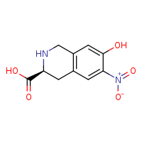 (3S)-7-hydroxy-6-nitro-1,2,3,4-tetrahydroisoquinoline-3-carboxylic acid