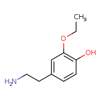 4-(2-aminoethyl)-2-ethoxyphenol