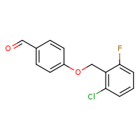 4-[(2-chloro-6-fluorophenyl)methoxy]benzaldehyde