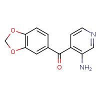 4-(2H-1,3-benzodioxole-5-carbonyl)pyridin-3-amine