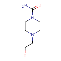 4-(2-hydroxyethyl)piperazine-1-carboxamide
