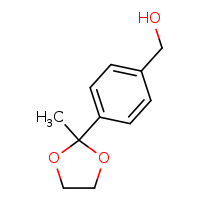 [4-(2-methyl-1,3-dioxolan-2-yl)phenyl]methanol