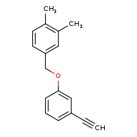 4-(3-ethynylphenoxymethyl)-1,2-dimethylbenzene