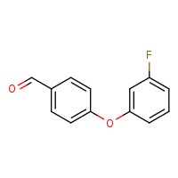 4-(3-fluorophenoxy)benzaldehyde