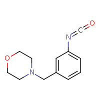 4-[(3-isocyanatophenyl)methyl]morpholine