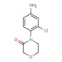 4-(4-amino-2-chlorophenyl)morpholin-3-one
