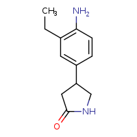 4-(4-amino-3-ethylphenyl)pyrrolidin-2-one