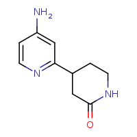 4-(4-aminopyridin-2-yl)piperidin-2-one