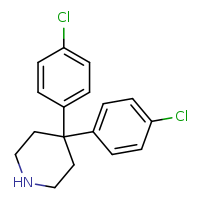 4,4-bis(4-chlorophenyl)piperidine