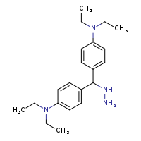4-{[4-(diethylamino)phenyl](hydrazinyl)methyl}-N,N-diethylaniline