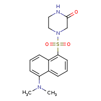 4-[5-(dimethylamino)naphthalen-1-ylsulfonyl]piperazin-2-one