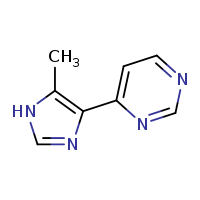 4-(5-methyl-1H-imidazol-4-yl)pyrimidine
