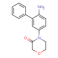 4-{6-amino-[1,1'-biphenyl]-3-yl}morpholin-3-one