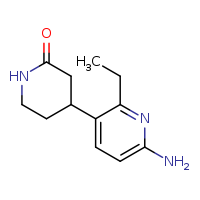 4-(6-amino-2-ethylpyridin-3-yl)piperidin-2-one