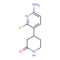 4-(6-amino-2-fluoropyridin-3-yl)piperidin-2-one
