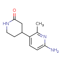 4-(6-amino-2-methylpyridin-3-yl)piperidin-2-one