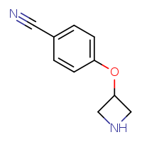 4-(azetidin-3-yloxy)benzonitrile