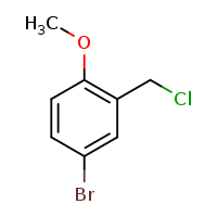 4-bromo-2-(chloromethyl)-1-methoxybenzene