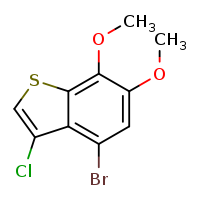 4-bromo-3-chloro-6,7-dimethoxy-1-benzothiophene