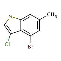 4-bromo-3-chloro-6-methyl-1-benzothiophene