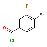 4-bromo-3-fluorobenzoyl chloride