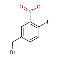 4-(bromomethyl)-1-iodo-2-nitrobenzene