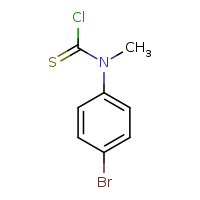 4-bromo-N-(chloromethanethioyl)-N-methylaniline