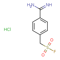 (4-carbamimidoylphenyl)methanesulfonyl fluoride hydrochloride