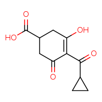 4-cyclopropanecarbonyl-3-hydroxy-5-oxocyclohex-3-ene-1-carboxylic acid