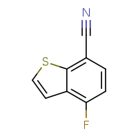 4-fluoro-1-benzothiophene-7-carbonitrile