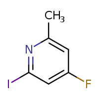 4-fluoro-2-iodo-6-methylpyridine