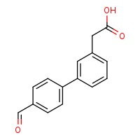 {4'-formyl-[1,1'-biphenyl]-3-yl}acetic acid