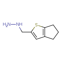 {4H,5H,6H-cyclopenta[b]thiophen-2-ylmethyl}hydrazine