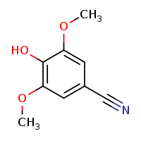 4-hydroxy-3,5-dimethoxybenzonitrile
