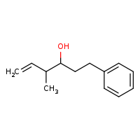 4-methyl-1-phenylhex-5-en-3-ol