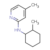 4-methyl-N-(2-methylcyclohexyl)pyridin-2-amine