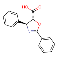 (4S,5R)-2,4-diphenyl-4,5-dihydro-1,3-oxazole-5-carboxylic acid