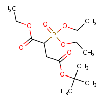 4-tert-butyl 1-ethyl 2-(diethoxyphosphoryl)butanedioate