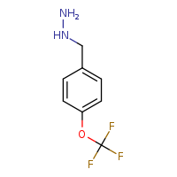 {[4-(trifluoromethoxy)phenyl]methyl}hydrazine