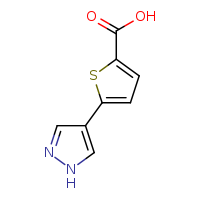 5-(1H-pyrazol-4-yl)thiophene-2-carboxylic acid