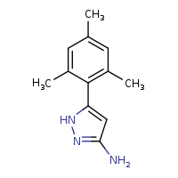 5-(2,4,6-trimethylphenyl)-1H-pyrazol-3-amine