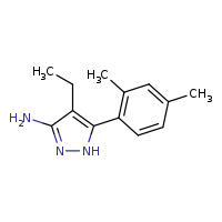 5-(2,4-dimethylphenyl)-4-ethyl-1H-pyrazol-3-amine