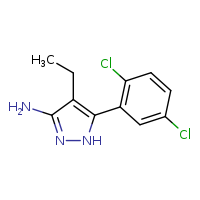 5-(2,5-dichlorophenyl)-4-ethyl-1H-pyrazol-3-amine
