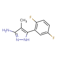 5-(2,5-difluorophenyl)-4-methyl-1H-pyrazol-3-amine