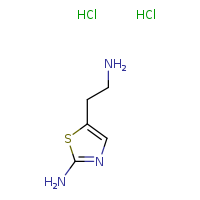 5-(2-aminoethyl)-1,3-thiazol-2-amine dihydrochloride