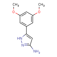 5-(3,5-dimethoxyphenyl)-1H-pyrazol-3-amine