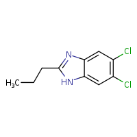 5,6-dichloro-2-propyl-1H-1,3-benzodiazole