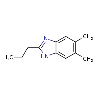 5,6-dimethyl-2-propyl-1H-1,3-benzodiazole
